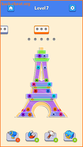 Screw Pin Jam Puzzle Nuts Bolt screenshot