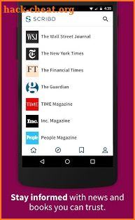 Scribd - Reading Subscription screenshot