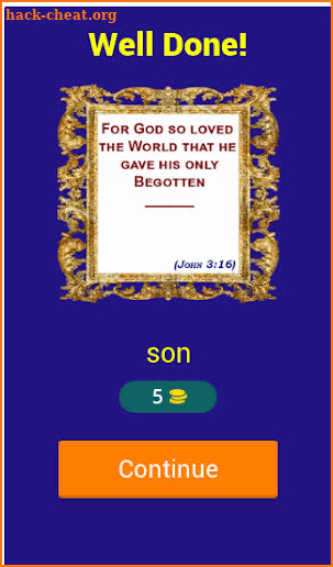 Scripture Puzzle - Test U'r Knowledge of the Bible screenshot