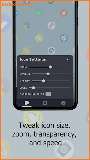 Scrolling Icons Live Wallpaper screenshot