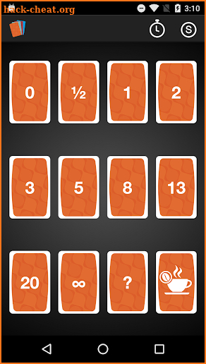 Scrum Time - Planning Poker screenshot