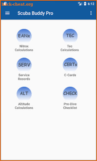 Scuba Buddy Pro screenshot