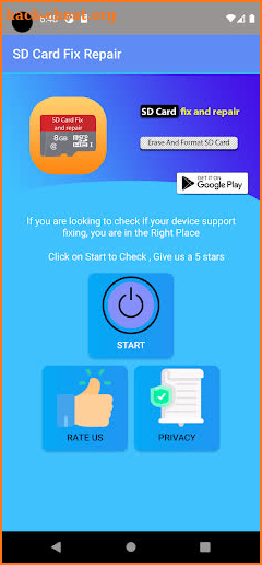 SD Card Fix Repair screenshot