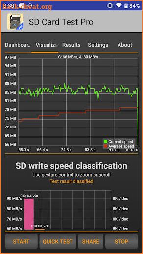 SD Card Test Pro screenshot