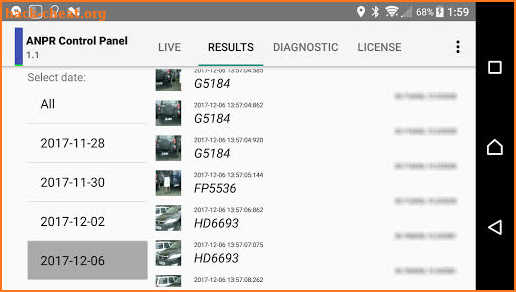 SD-TOOLKIT ANPR Service screenshot