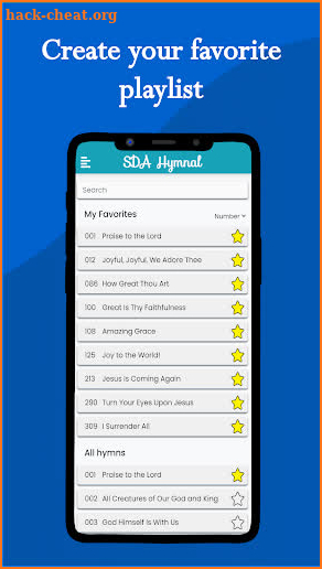 SDA Hymnal: Tunes and Lyrics screenshot