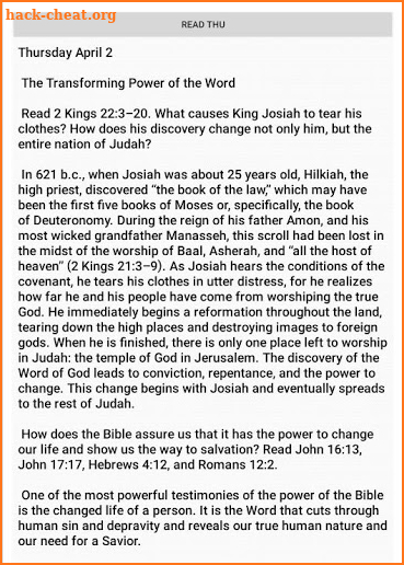 SDA Sabbath School Lesson 2021 screenshot