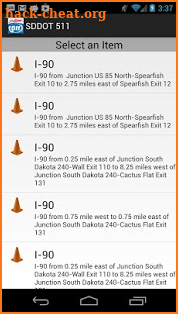 SDDOT 511 screenshot