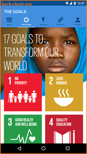 SDGs in Action screenshot