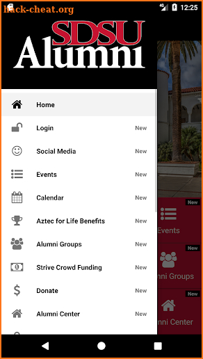 SDSU Alumni screenshot