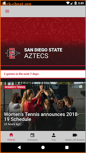 SDSU Aztecs screenshot