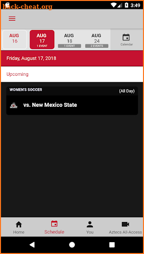 SDSU Aztecs screenshot