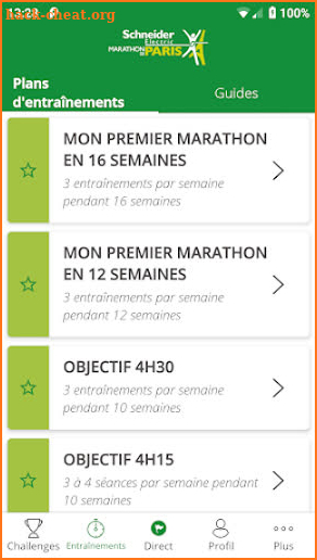 SE Marathon de Paris 2021 screenshot