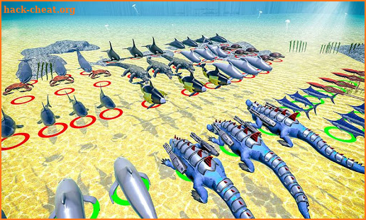 Sea Animal Kingdom Battle Simulator: Sea Monster screenshot