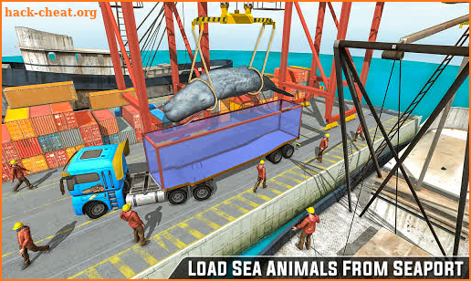 Sea Animal Transport Truck Simulator screenshot