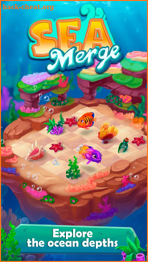 Sea Merge - idle fish puzzle game screenshot