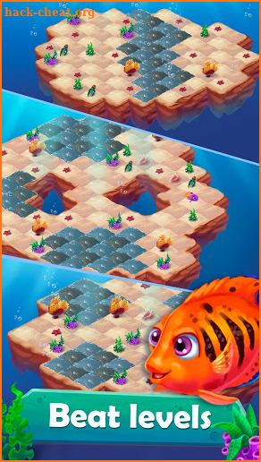 Sea Merge - idle fish puzzle game screenshot