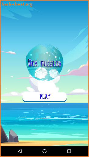 Sea puzzles screenshot