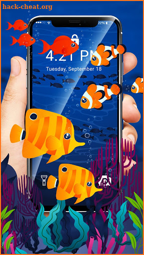 Sea World APUS Launcher live wallpaper screenshot