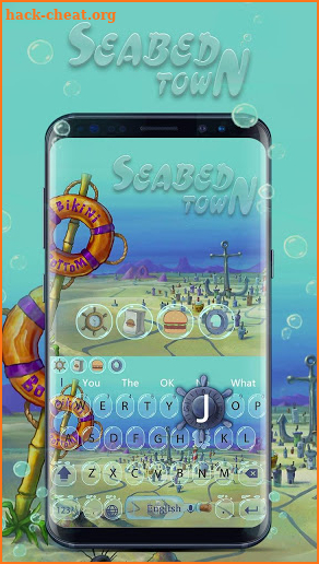 Seabed Town Animation Keyboard screenshot