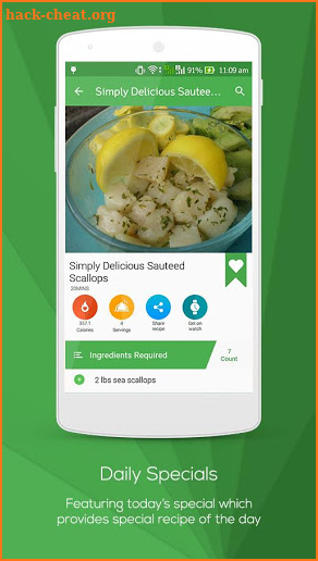 Seafood Recipes screenshot