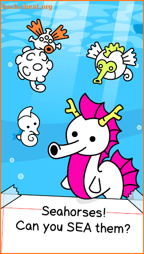 Seahorse Evolution - Merge & Create Sea Monsters screenshot