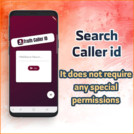 Search Caller ID screenshot