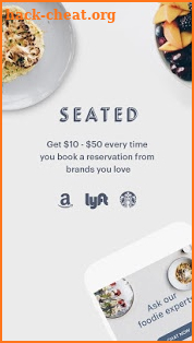 Seated: Rewards for Dining Out screenshot