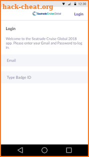 Seatrade Cruise Global Event App screenshot