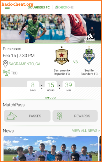 Seattle Sounders FC screenshot