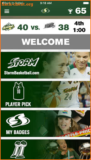 Seattle Storm screenshot