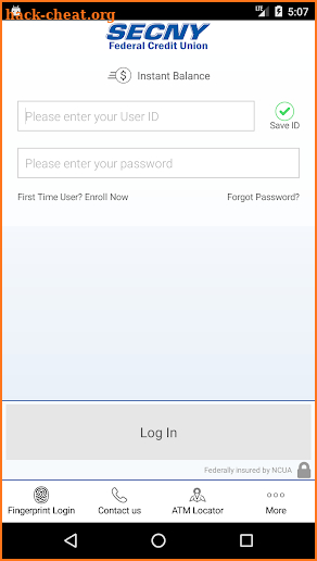 SECNY FCU screenshot