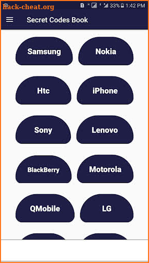 Secret Codes Book for All Mobiles FREE screenshot