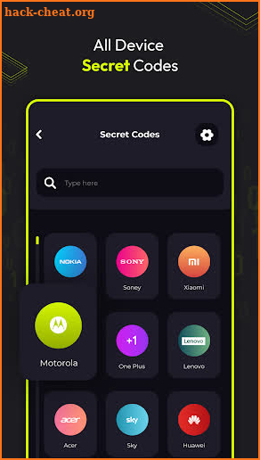 Secret Codes For All Mobiles screenshot