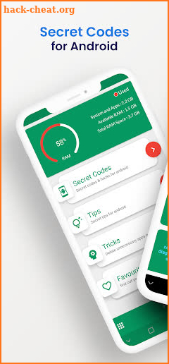 Secret Codes Hacks for Android screenshot