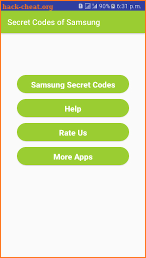 Secret Codes of Samsung Free: screenshot