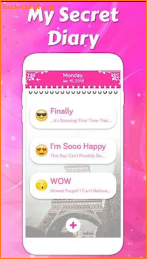 Secret Diary With Fingerprint Lock - NEW screenshot