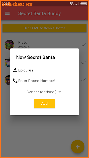 Secret Santa Buddy screenshot