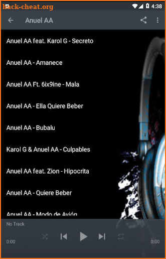 Secreto, Anuel AA screenshot