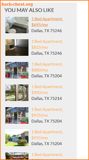 Section 8 Affordable Rent screenshot