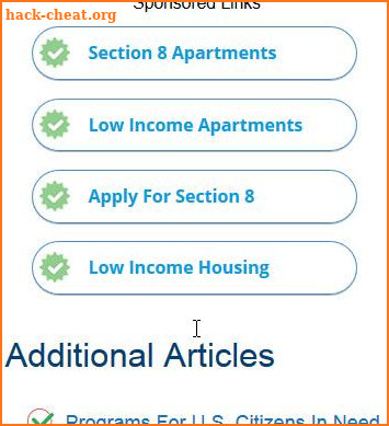 Section 8 Rentals - No Waiting List screenshot