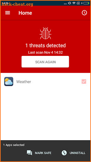 Secure-D malware protection screenshot