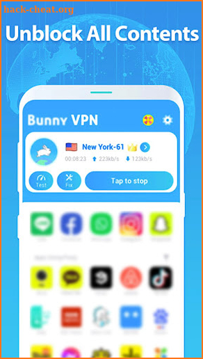 Secure vpn Fast - Вunny VPN screenshot