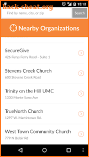 SecureGive screenshot