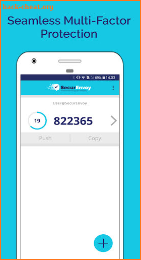 SecurEnvoy Authenticator screenshot