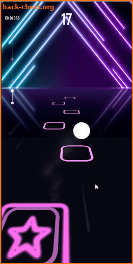 Security Breach Neon Tiles Hop screenshot