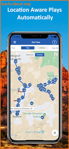 Sedona Arizona GPS Tour Guide screenshot