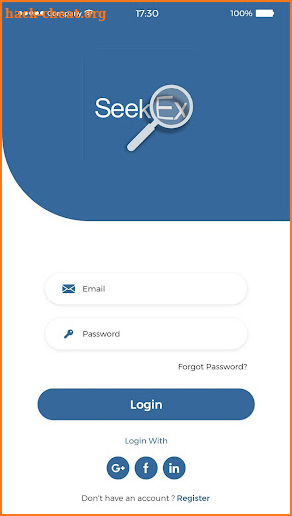 SeekEx : Expert Advice App screenshot