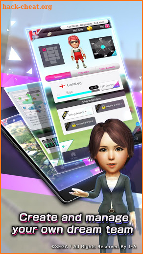 SEGA POCKET CLUB MANAGER screenshot