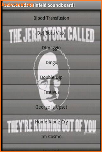 SeinSounds Seinfeld Soundboard screenshot